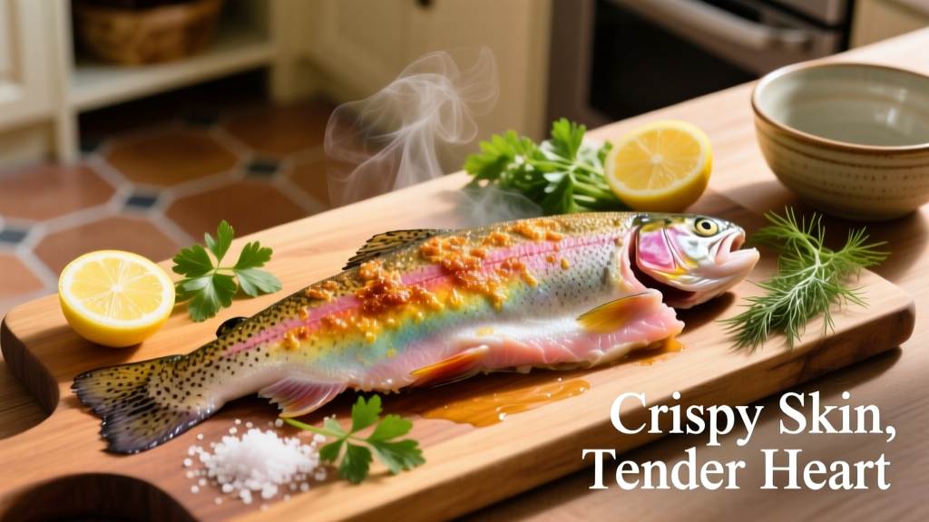 Air Fryer Rainbow Trout: Crispy Skin, Tender Fillets