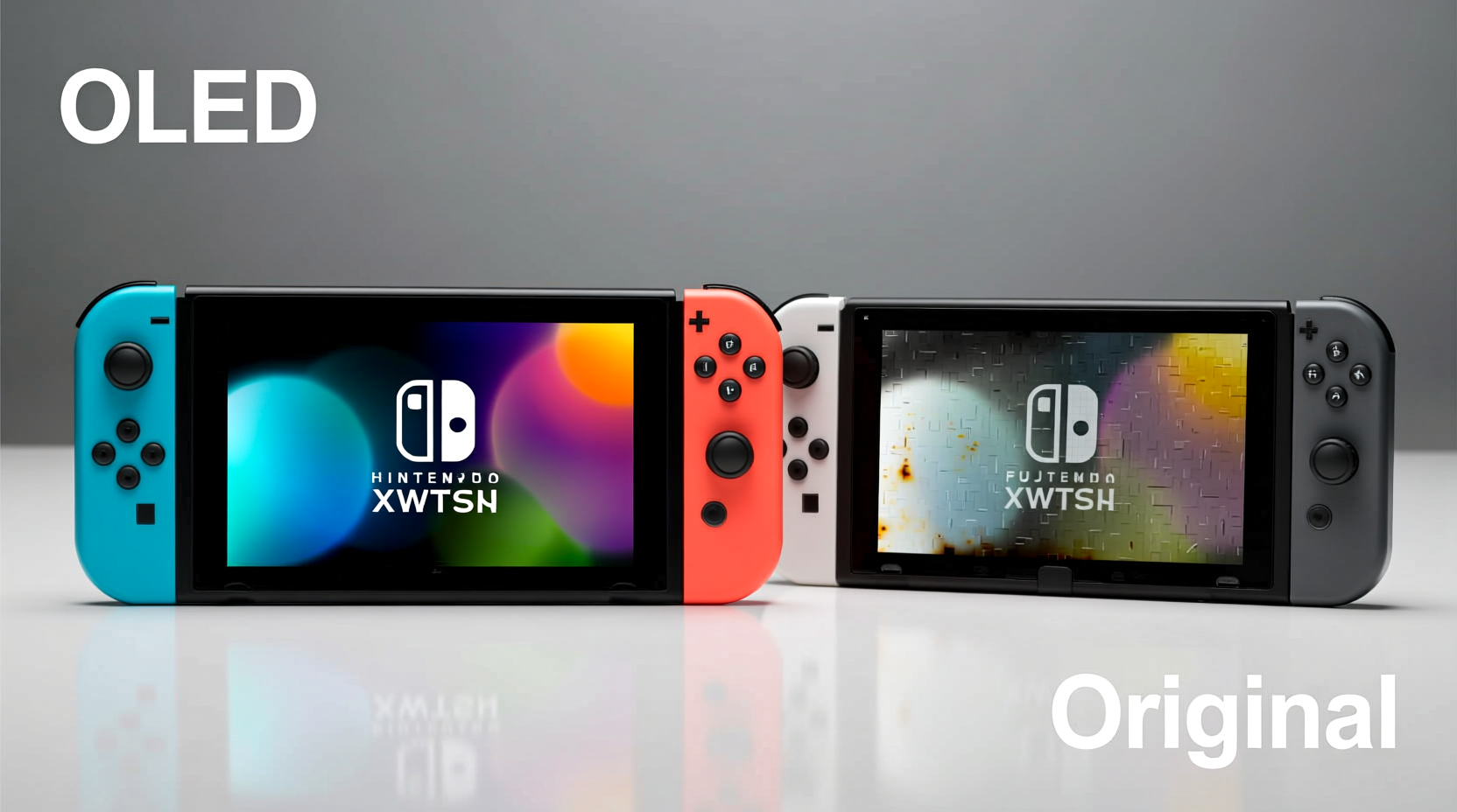 nintendo switch oled vs original which screen holds up better over time