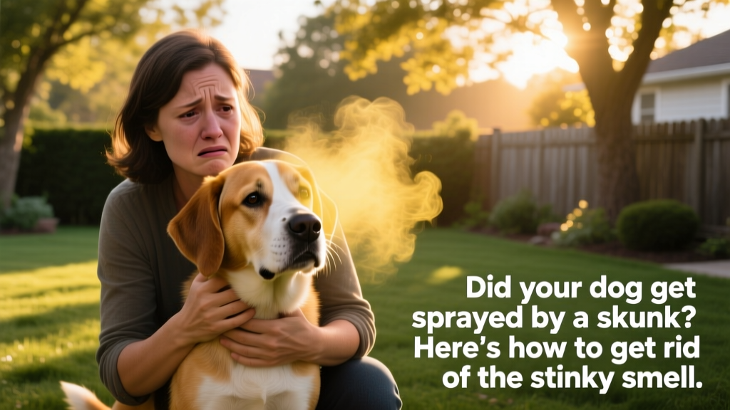 Did Your Dog Get Sprayed by a Skunk? Here's How to Get Rid of the Stinky Smell