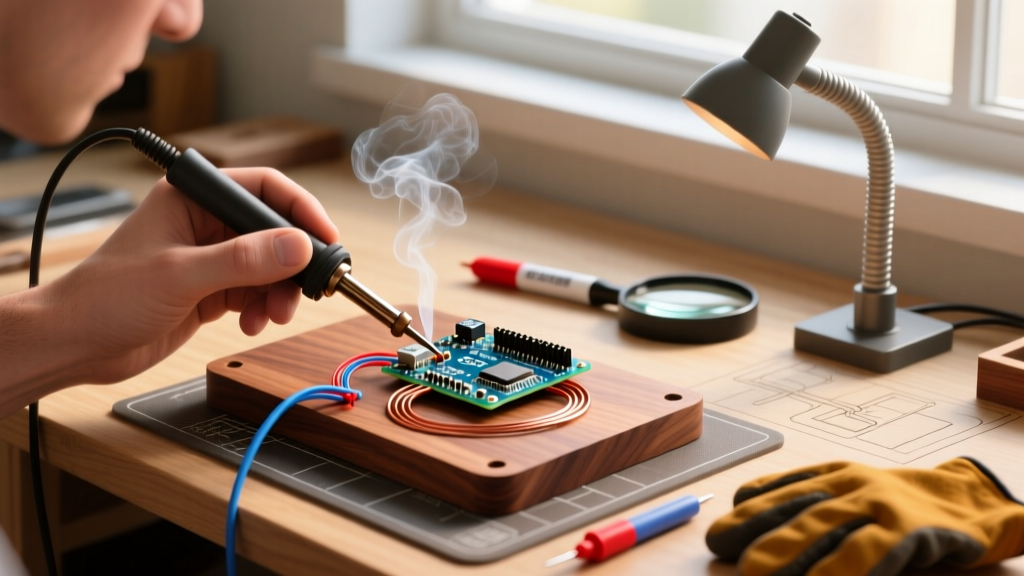 Soldering Wood Projects: Safety Guide for Embedded Electronics