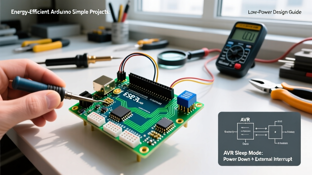 Energy-Efficient Arduino Simple Projects: Low-Power Design Guide