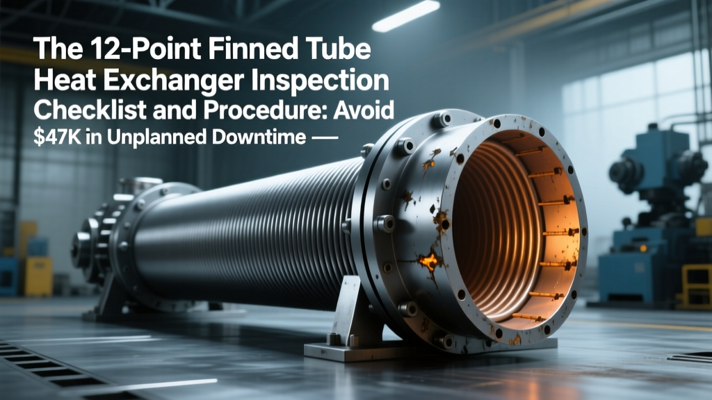 12-Point Finned Tube Heat Exchanger Inspection Checklist
