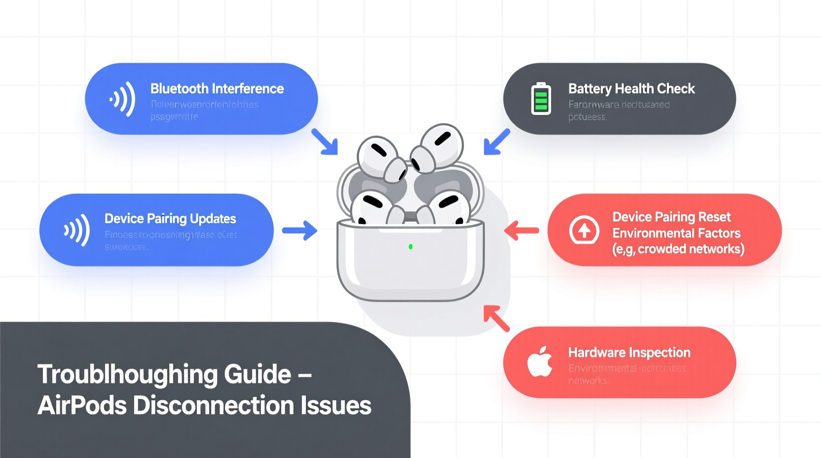 why do my airpods keep disconnecting troubleshooting every possible cause