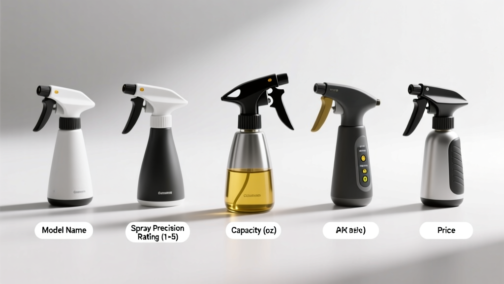 Best Oil Sprayer for Air Fryer: Top 5 Tested & Reviewed
