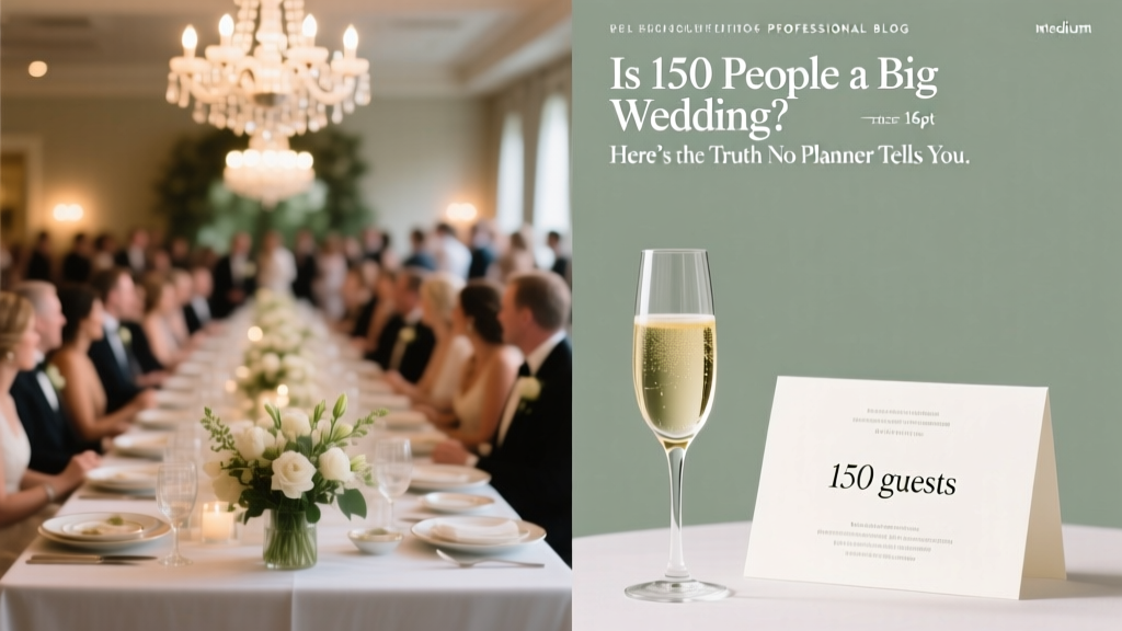 Is 150 a Big Wedding? Size vs. Budget & Venue (2026)