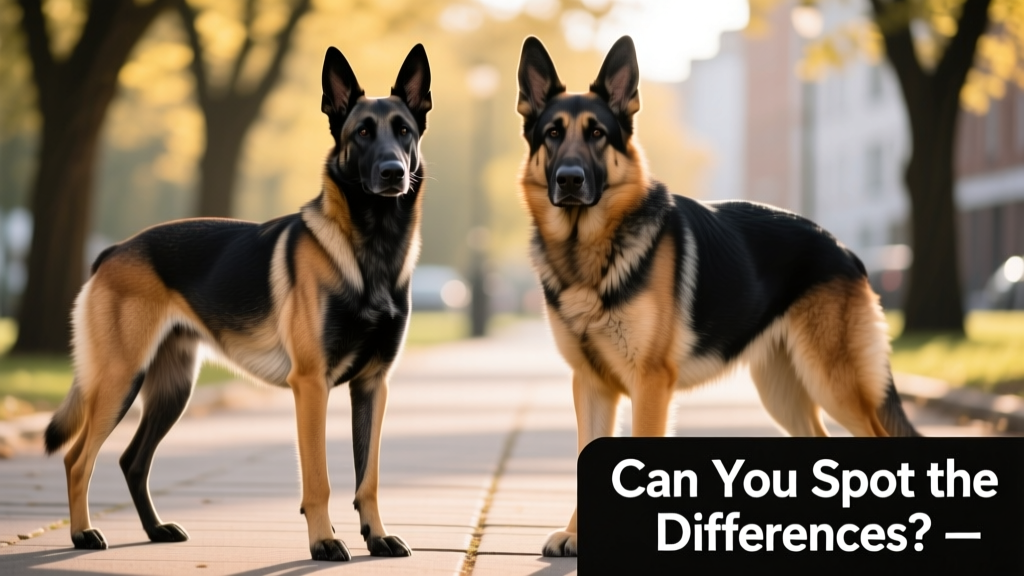 Can You Spot the Differences Between the Belgian Malinois vs. German Shepherd?