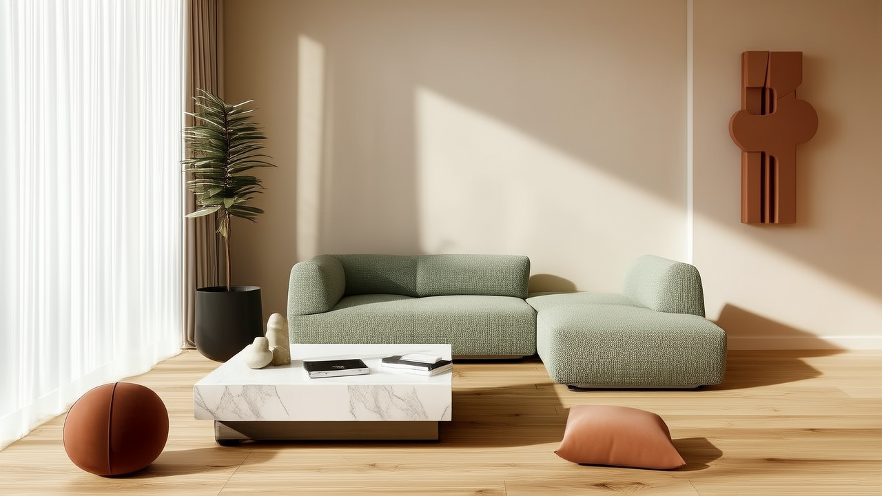 Living Room Bookshelves: Form & Function