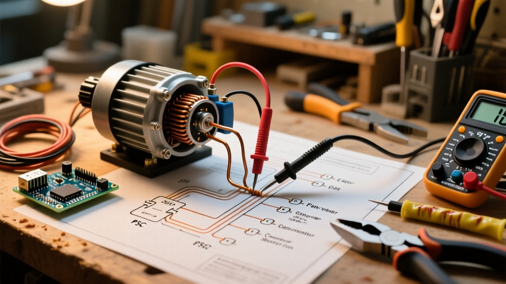 RV AC Electric Motor Wiring Diagram: Fan & Compressor Guide
