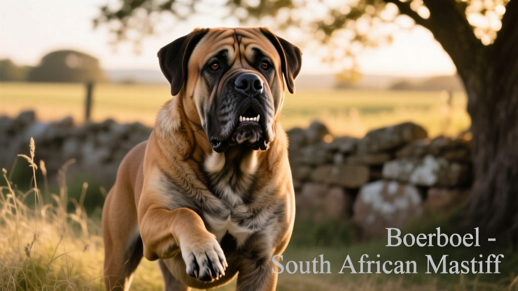 Boerboel (South African Mastiff) Dog Breed Information & Characteristics