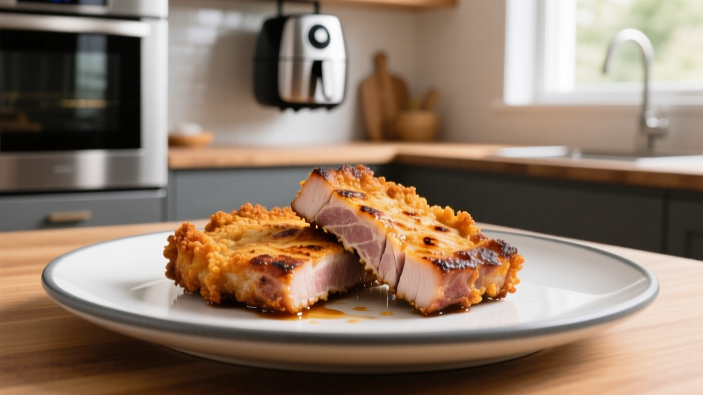 How to Air Fry Thick Pork Chops Perfectly (Crispy & Juicy)