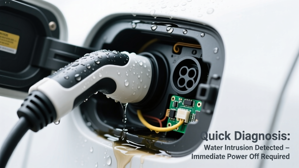 EV Charger Not Charging & Leaking Water: Quick Diagnosis