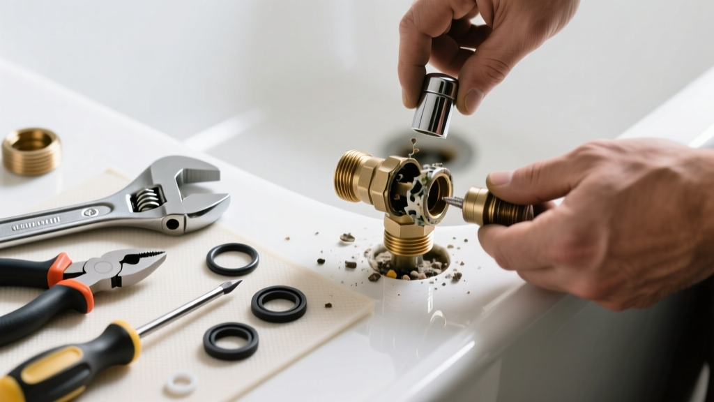 Fixing a Noisy, Broken Tub Spout Diverter