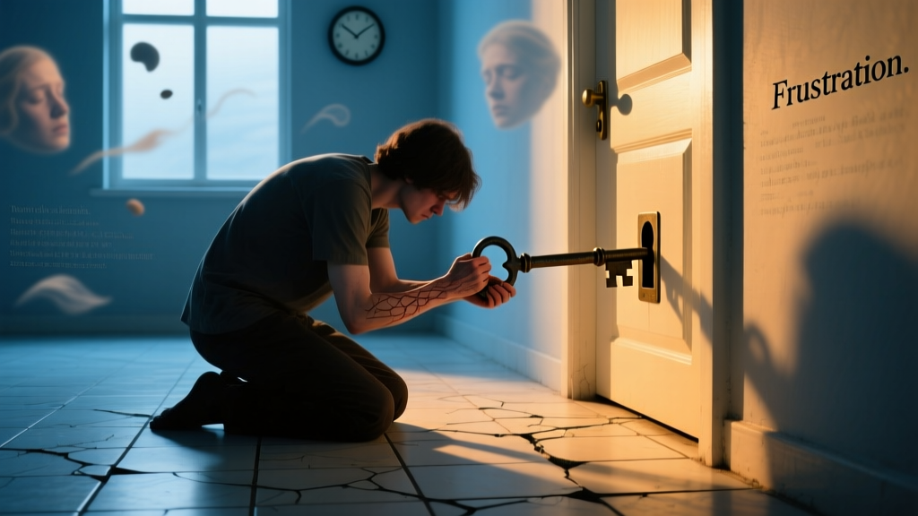Key Feeling Frustration: Emotional Dream Meaning