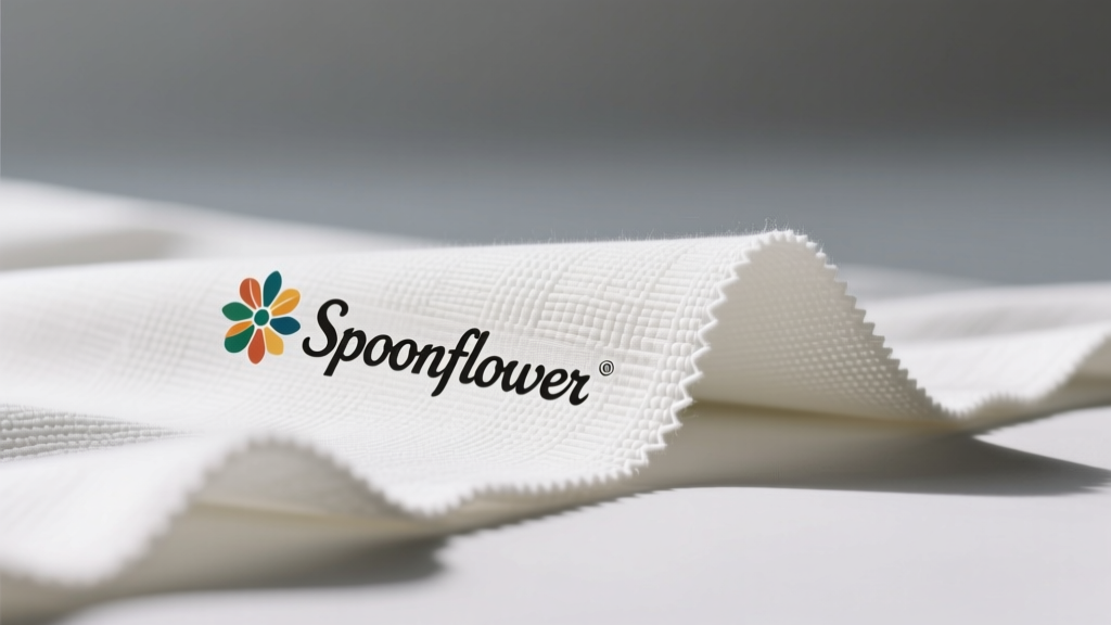 Spoonflower Logo White Fabric Guide: Specs, Pitfalls & Sourcing Tips
