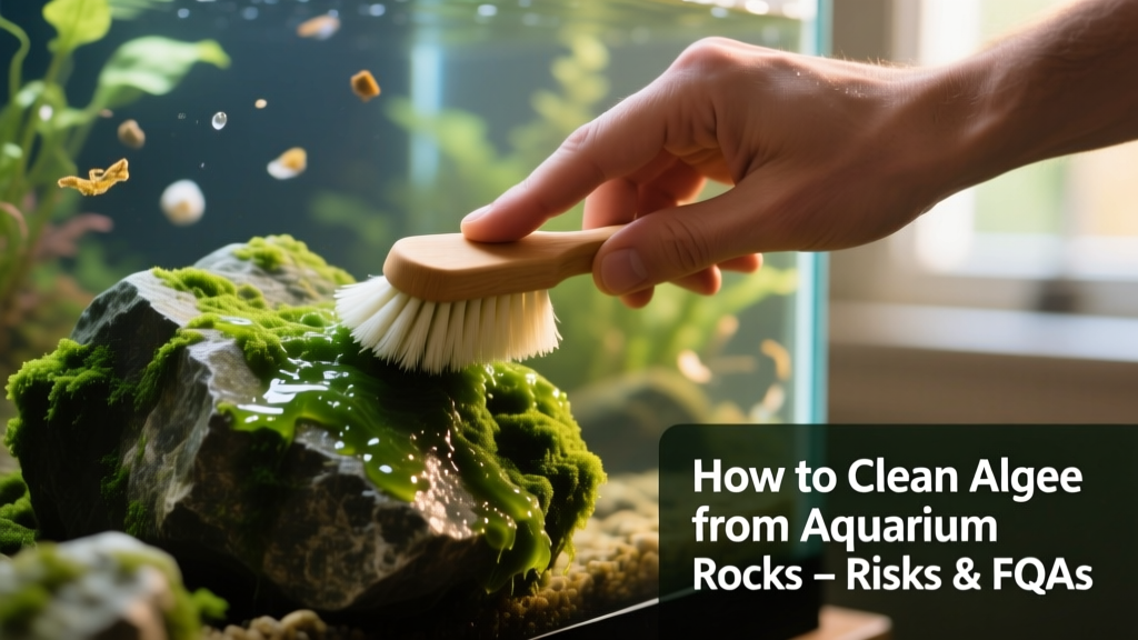 How To Clean Algae From Aquarium Rocks: Risks & FAQs