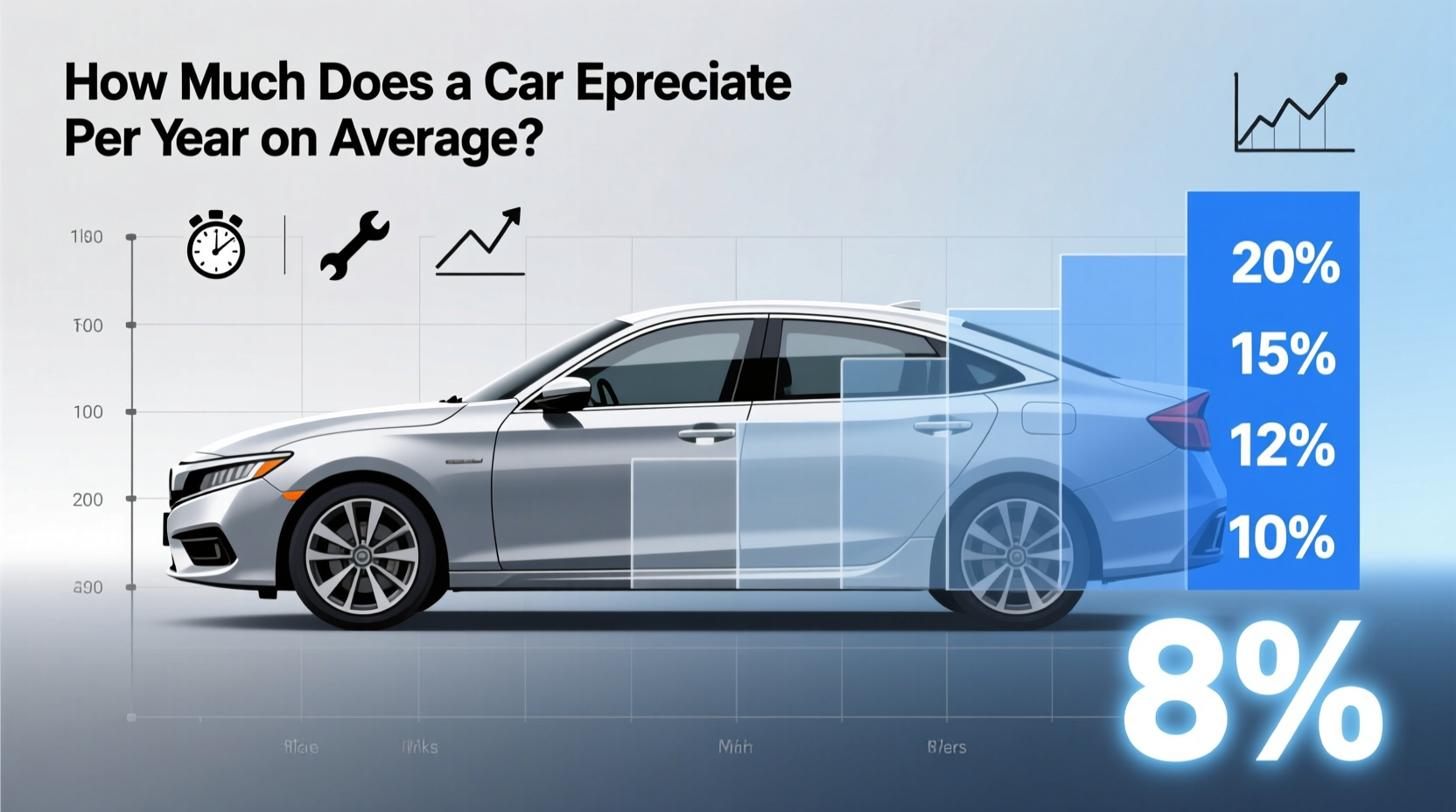 how much does a car depreciate per year