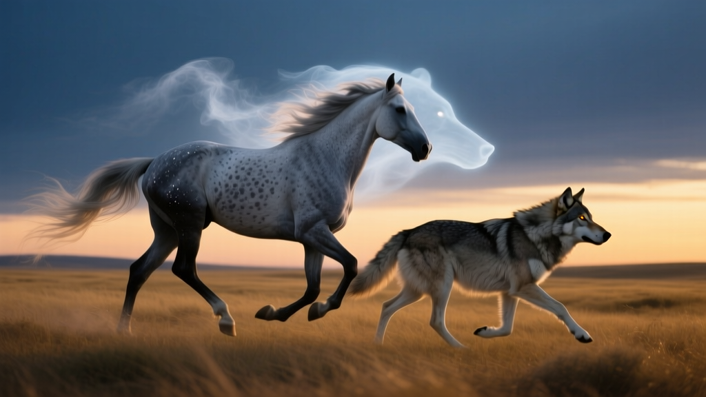 Horse and Wolf: Combined Dream Symbolism