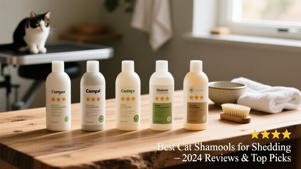 11 Best Cat Shampoos for Shedding – 2024 Reviews & Top Picks