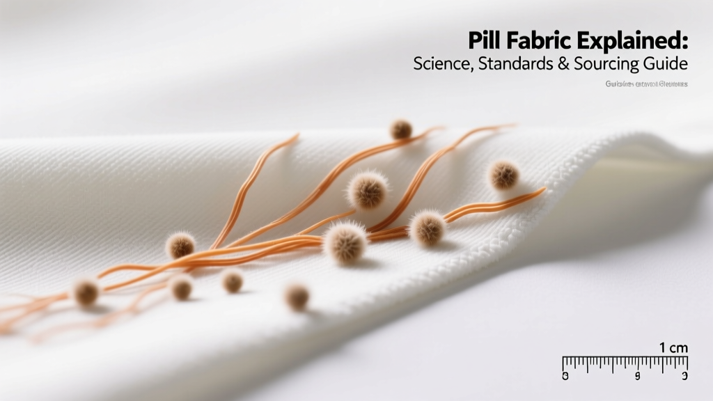 Pill Fabric Explained: Science, Standards & Sourcing Guide