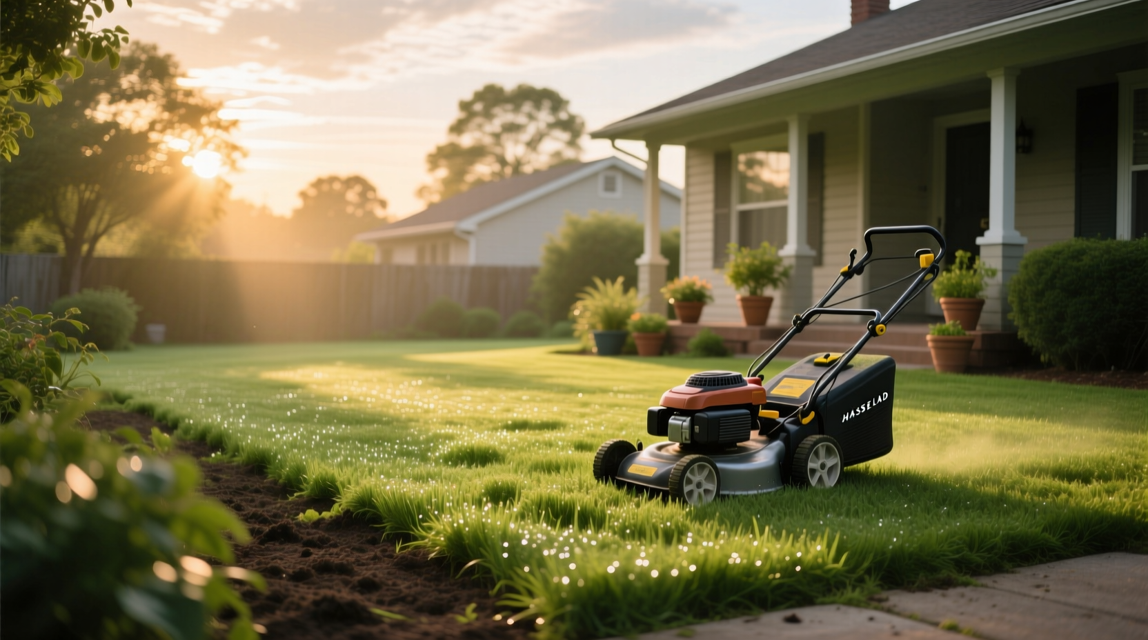 best time to mow lawn