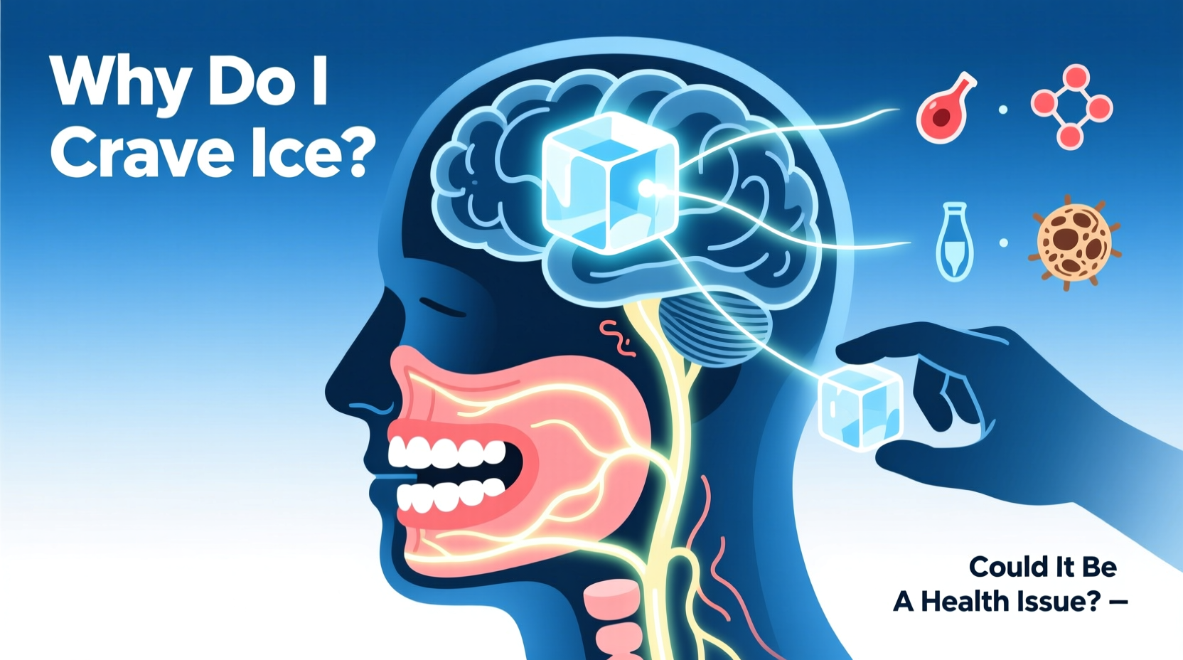 why do i crave ice all the time and could it mean a health issue