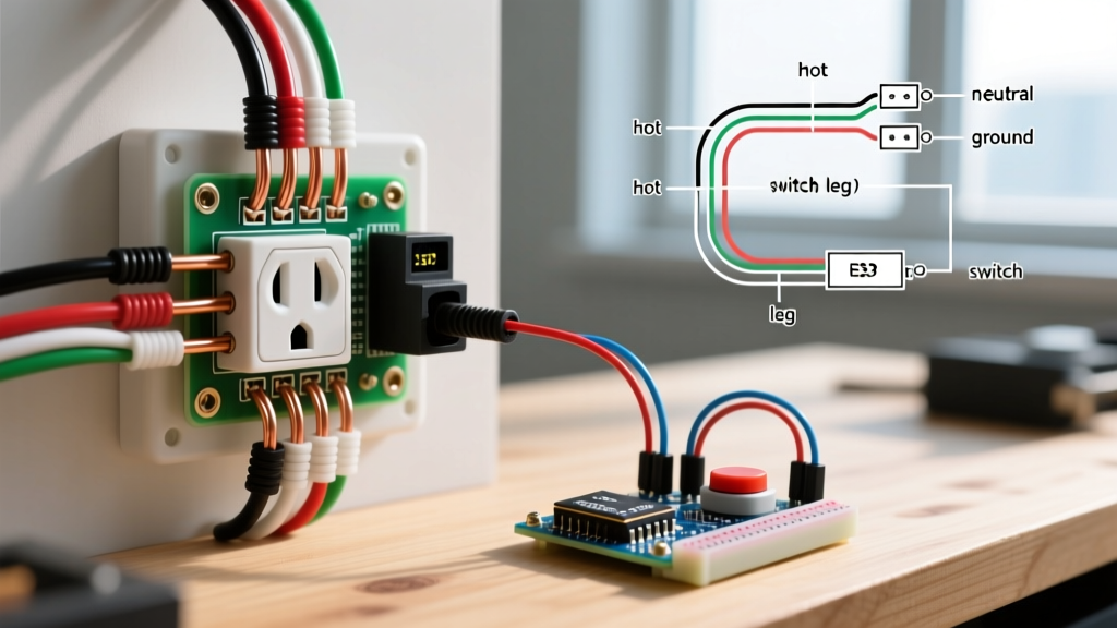 Switched Electrical Outlet Wiring Diagram & Step-by-Step Guide
