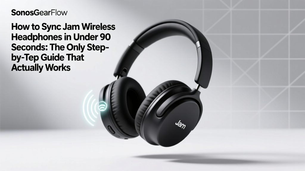 Jam Wireless Headphones Sync: 90-Second Fix (2026)