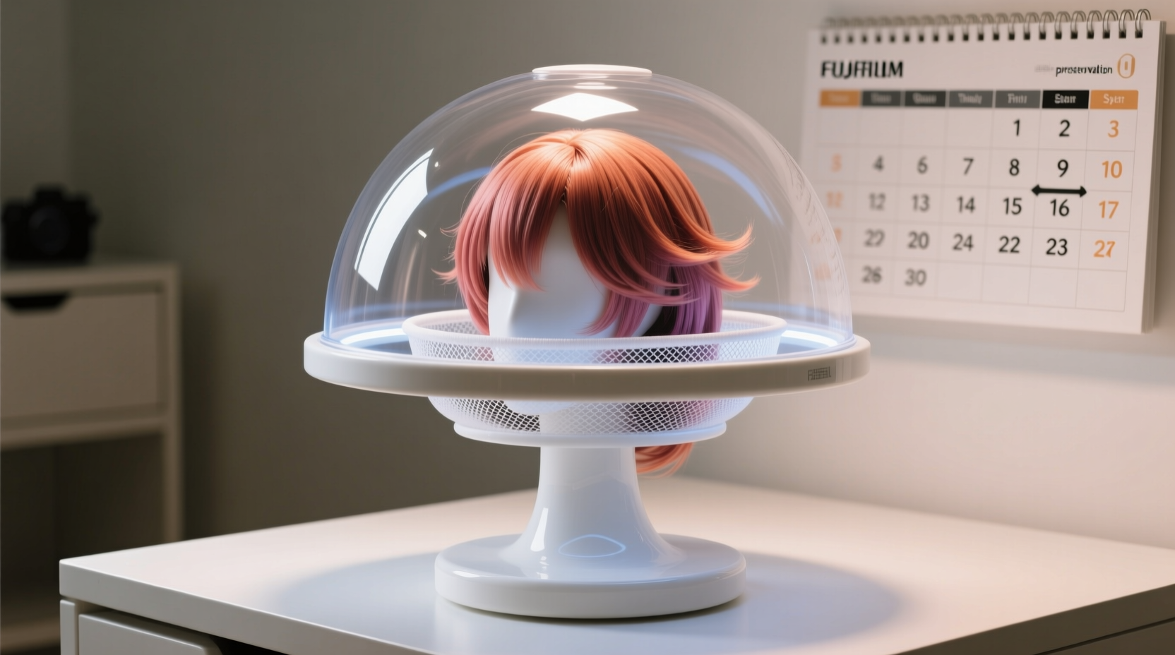 cosplay wig storage prevent yellowing tangling