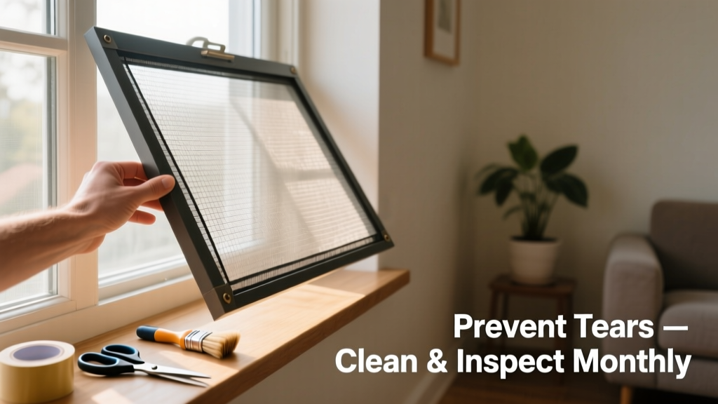 How to Prevent Window Screen Tears in Your Home
