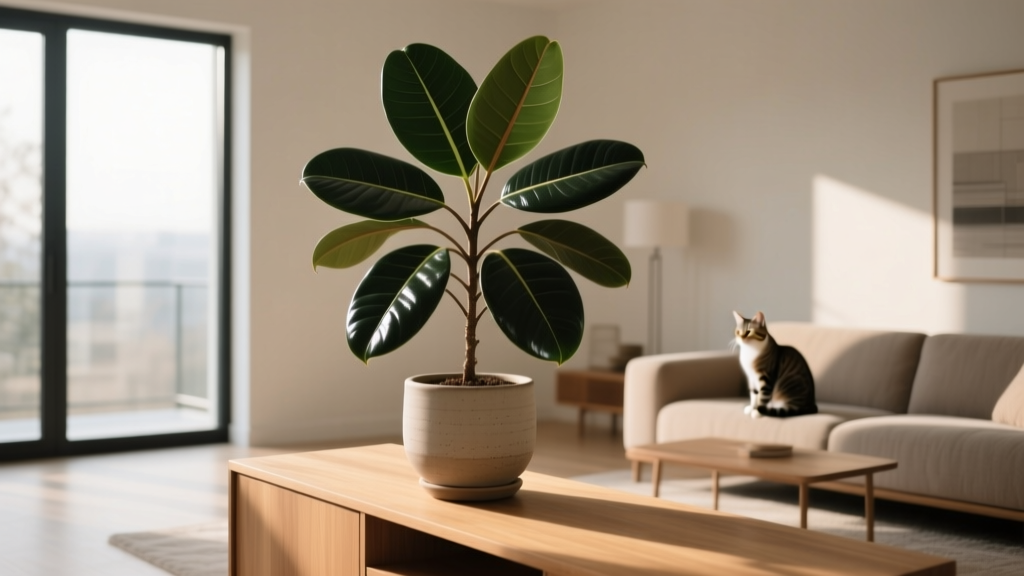 Rubber Plants and Cats: Safe Indoor Care Guide
