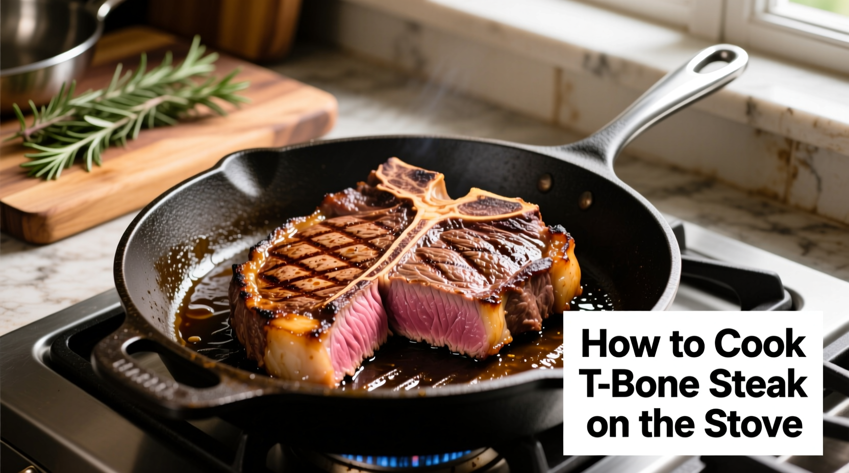 how do you cook t bone steak on the stove