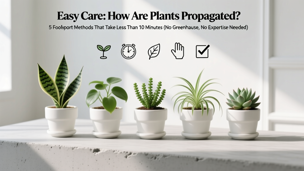 Easy-Care Plant Propagation: 5 Foolproof Methods