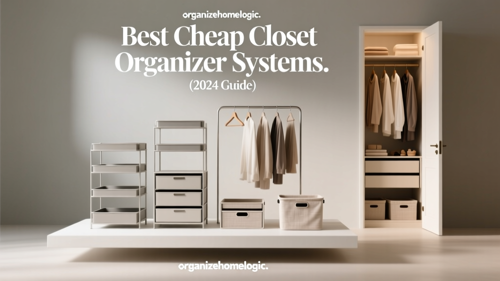 Best Cheap Closet Organizer Systems (2024 Guide)