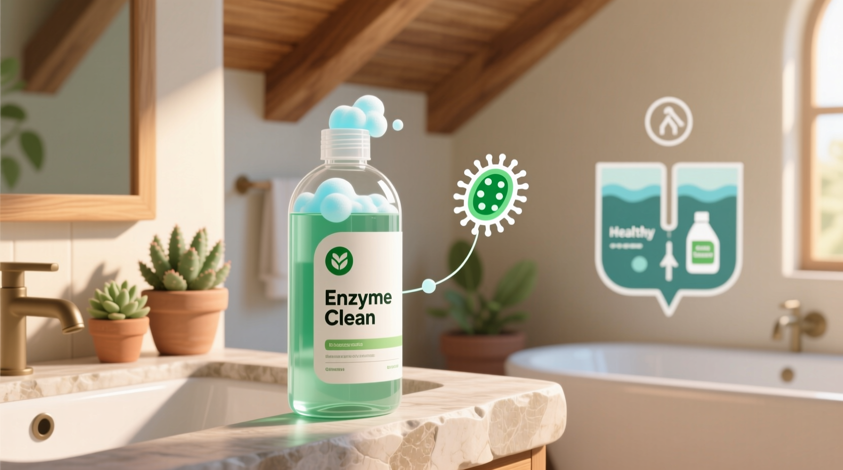 are enzyme cleaners safe for septic tanks