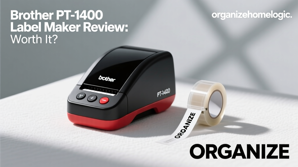 Brother PT-1400 Label Maker Review: Worth It?