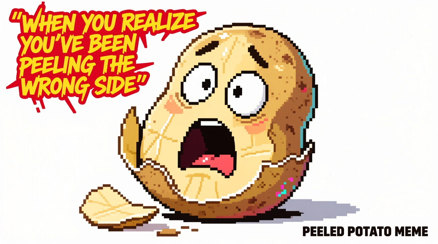 Peeled Potato Meme Explained: Origin and Meaning