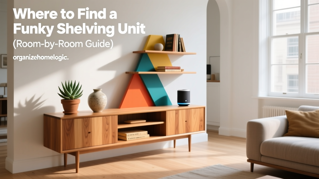 Where to Find a Funky Shelving Unit (Room-by-Room Guide)