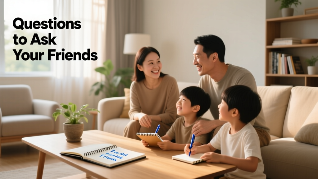 12 Thoughtful, Boundary-Aware Questions to Ask Your Friends—Backed by Psychology and Real Parenting Experience