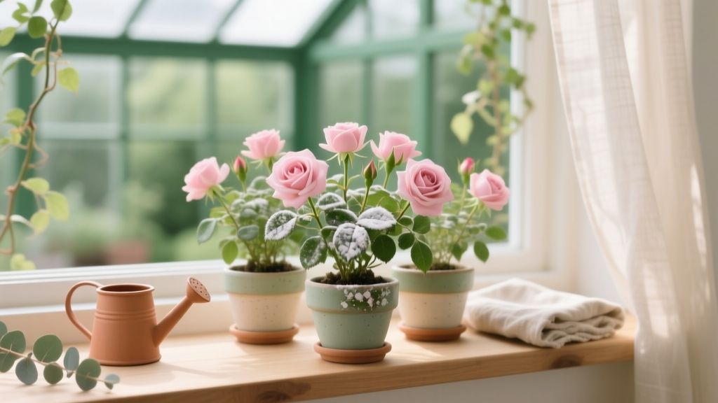 Mini Rose Powdery Mildew: Prevention and Organic Treatment for Miniature Roses