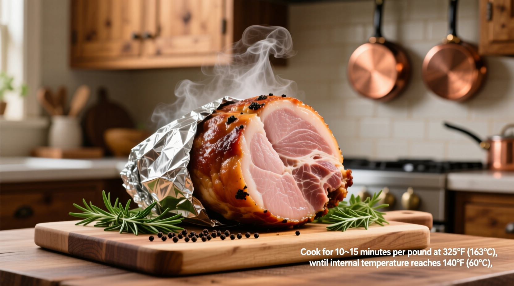 how long to cook a cooked ham