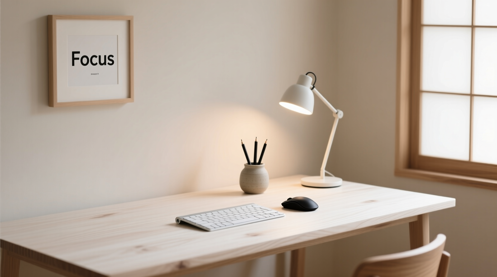 how to create a minimalist desk setup that boosts productivity without clutter