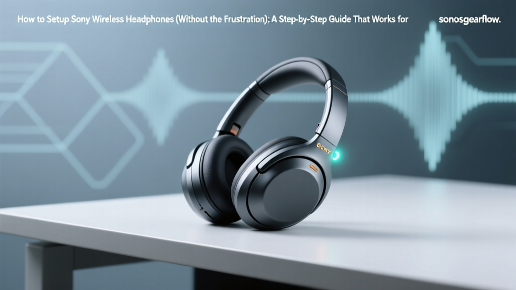 How to Setup Sony Wireless Headphones (2026)