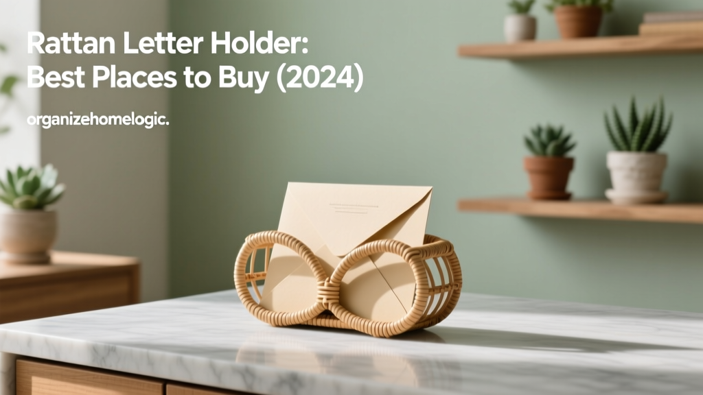 Rattan Letter Holder: Best Places to Buy (2024)