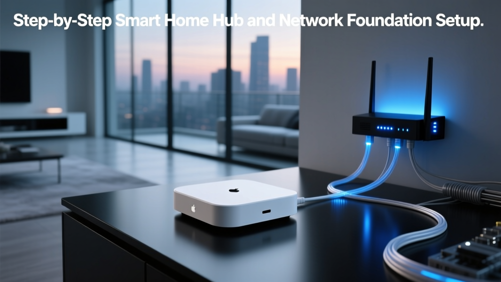 Step-by-Step Smart Home Hub and Network Foundation Setup