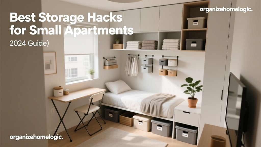 Best Storage Hacks for Small Apartments (2024 Guide)