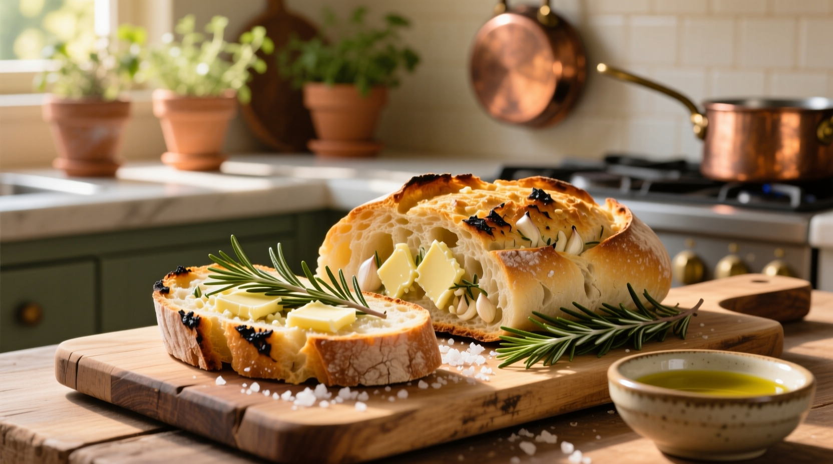 Perfect Garlic Bread with Rosemary Recipe & Tips