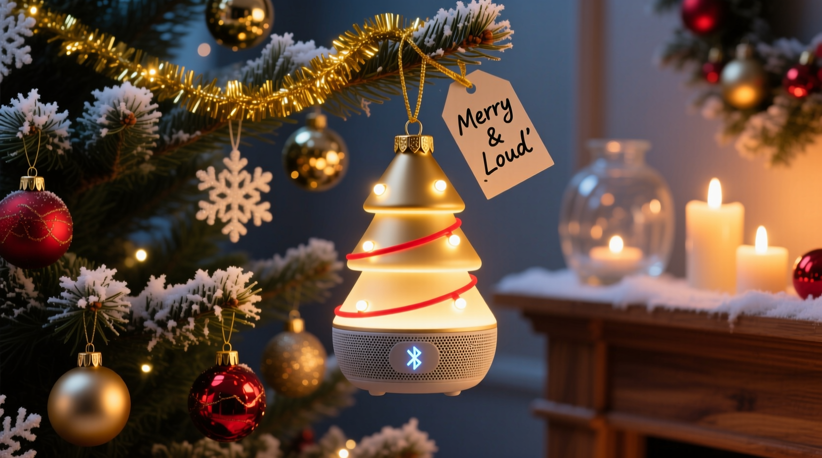 bluetooth speaker christmas tree ornament is it a fun upgrade or unnecessary noise