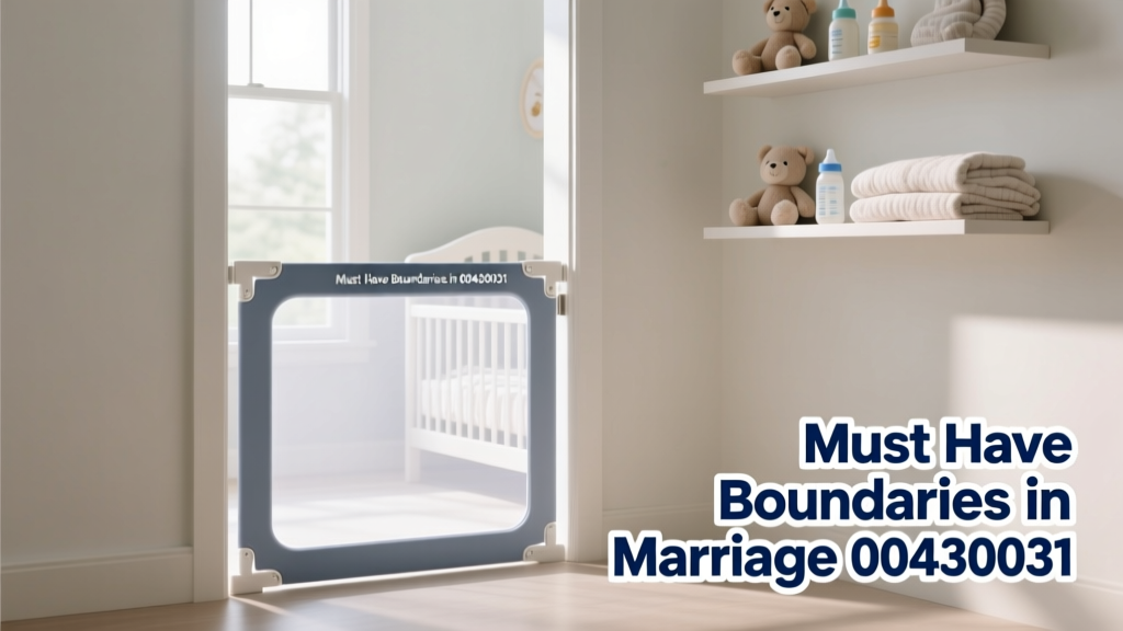 Must-Have Boundaries in Marriage: Evidence-Based Strategies for Safety, Respect, and Long-Term Stability