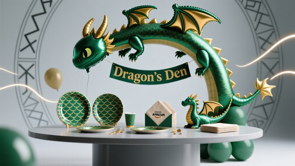 How to Train Your Dragon Party Supplies on Amazon