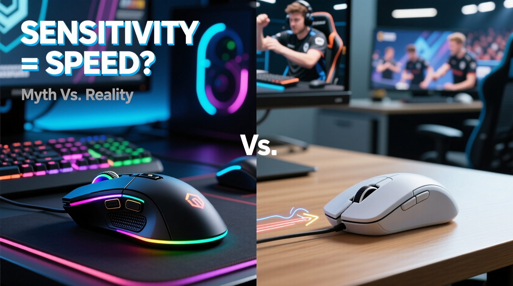 gaming mouse vs regular mouse does sensitivity really make you faster